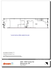 5554 Tomken Rd, Mississauga, ON for rent Floor Plan- Image 1 of 1