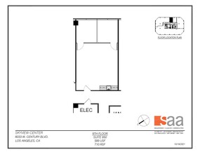 6033 W Century Blvd, Los Angeles, CA for rent Floor Plan- Image 1 of 1