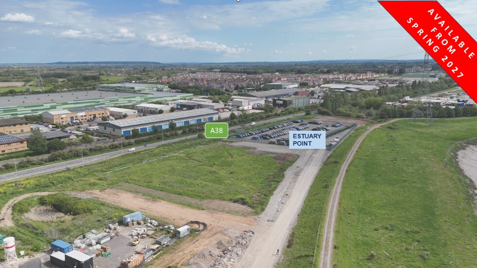 Bristol Rd, Bridgwater to rent Aerial- Image 1 of 3
