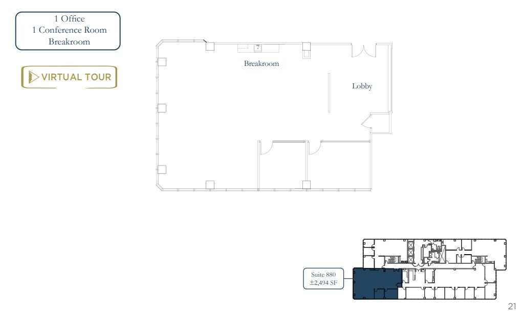 1 Almaden Blvd, San Jose, CA to rent Floor Plan- Image 1 of 1