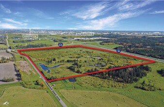 Highway 16, Parkland County, AB - aerial  map view - Image1