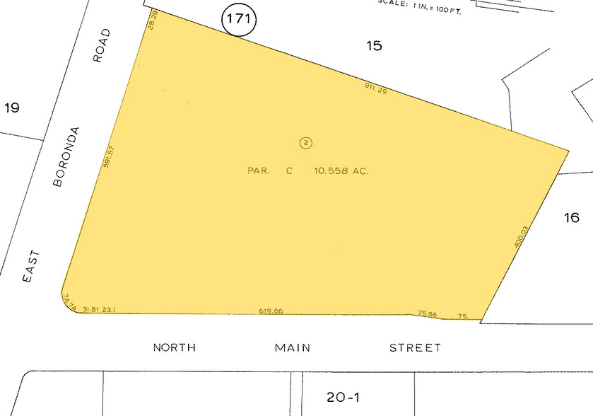 1964-1970 N Main St, Salinas, CA for sale - Plat Map - Image 3 of 3