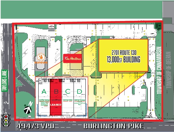 2701 U.S. Route 130, Delran, NJ to rent - Building Photo - Image 1 of 2