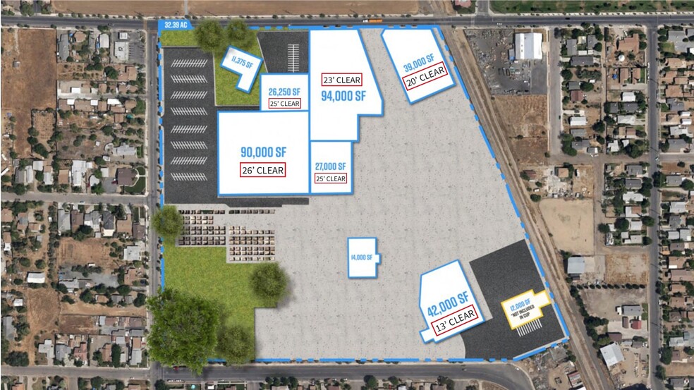 650 W Tulare Rd, Lindsay, CA for rent - Site Plan - Image 3 of 10