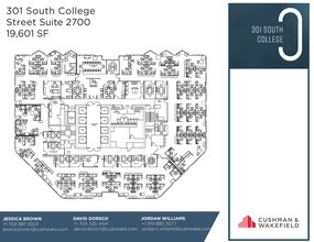 301 S College St, Charlotte, NC for rent Floor Plan- Image 1 of 1