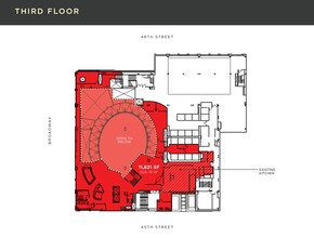 1540 Broadway, New York, NY for rent Floor Plan- Image 2 of 2