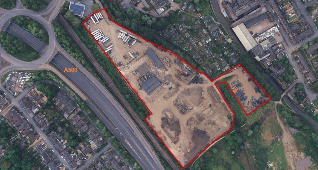 Porthill Rd, Stoke On Trent to rent Aerial- Image 1 of 2