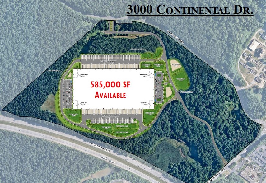 2000 International Dr, Mount Olive, NJ for rent - Site Plan - Image 2 of 3