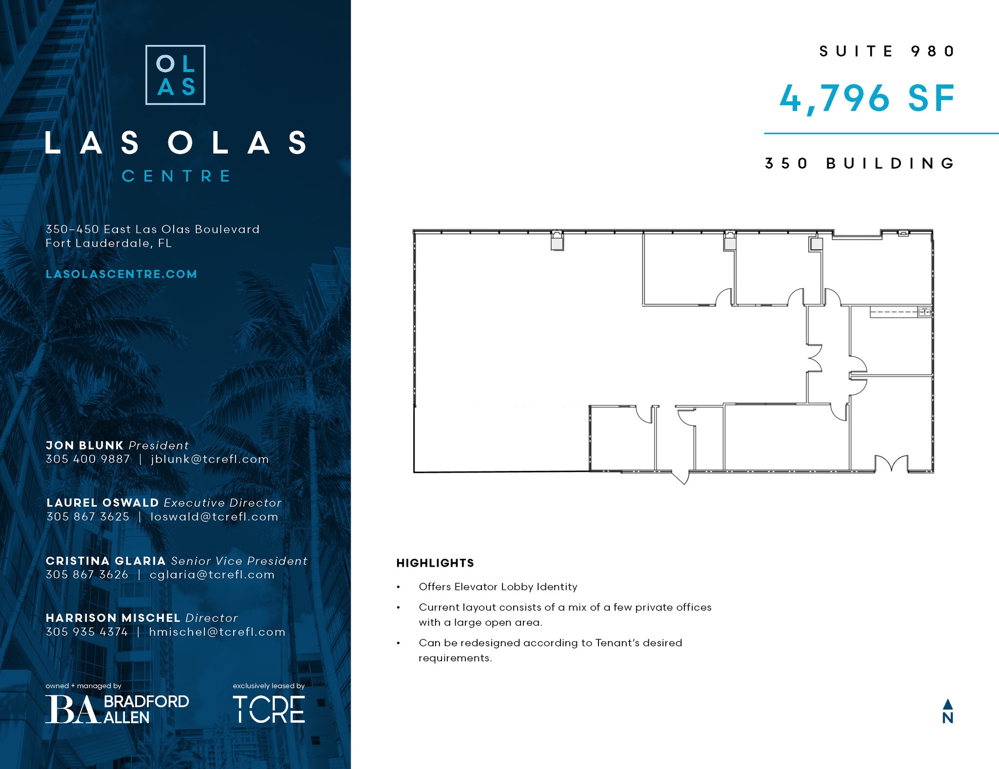350 E Las Olas Blvd, Fort Lauderdale, FL to rent Floor Plan- Image 1 of 1