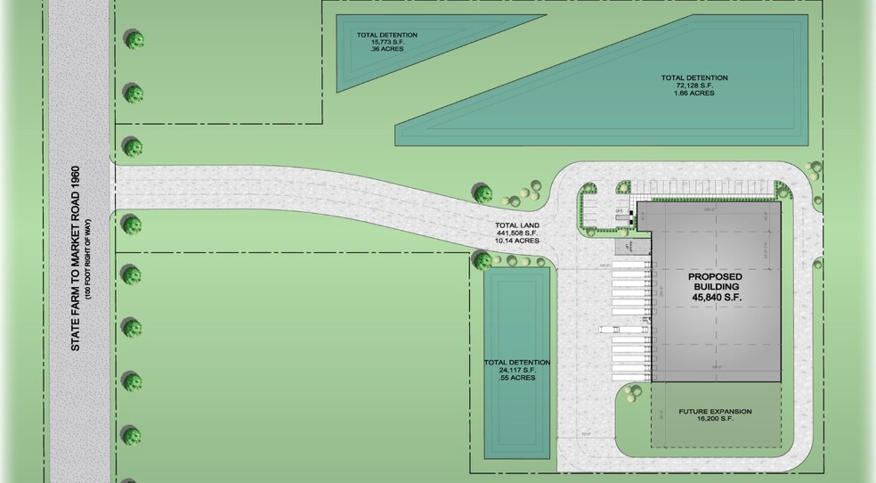 2607 FM 1960 Rd W, Houston, TX for rent - Site Plan - Image 3 of 3