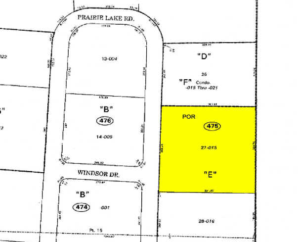 215 Prairie Lake Rd, East Dundee, IL for rent - Plat Map - Image 2 of 6