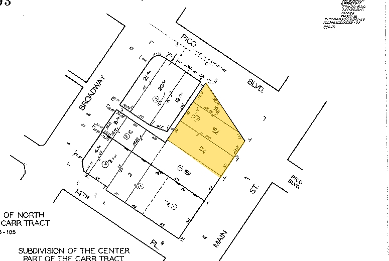 1301 S Main St, Los Angeles, CA for sale - Plat Map - Image 1 of 1