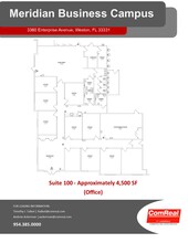 3360 Enterprise Ave, Weston, FL for rent Floor Plan- Image 2 of 2