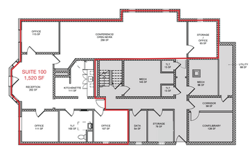 5760 N High St, Worthington, OH for rent Floor Plan- Image 1 of 1