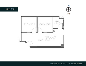 4221 Wilshire Blvd, Los Angeles, CA for rent Floor Plan- Image 1 of 4