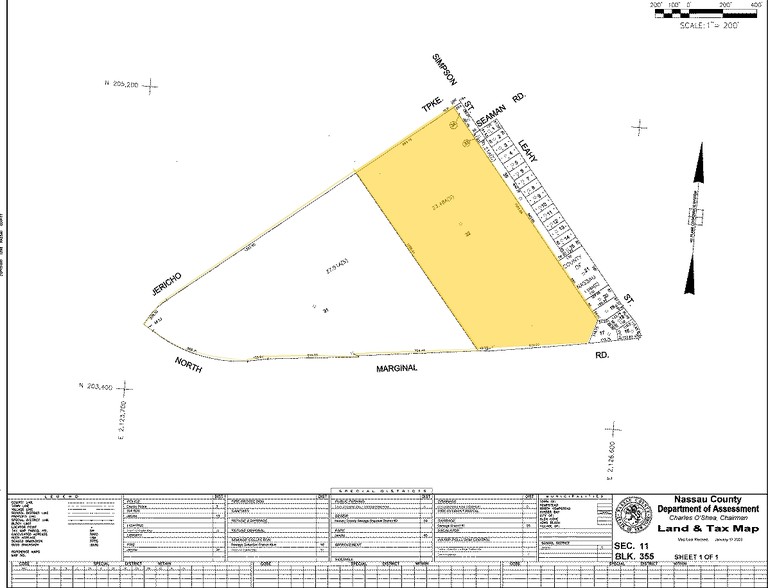 1 Jericho Plz, Jericho, NY for rent - Plat Map - Image 2 of 3