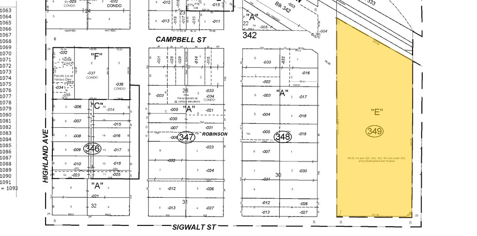 3-31 S Evergreen Ave, Arlington Heights, IL for rent - Plat Map - Image 2 of 12