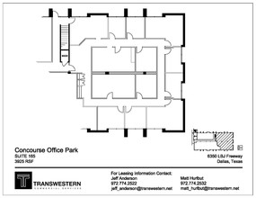 6350 LBJ Fwy, Dallas, TX for rent Floor Plan- Image 2 of 7