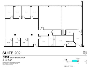 3155 W Big Beaver Rd, Troy, MI for rent Floor Plan- Image 1 of 1