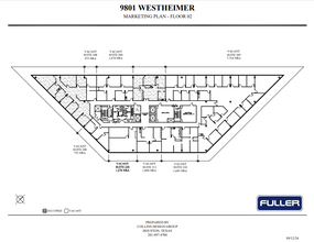 9801 Westheimer Rd, Houston, TX for rent Floor Plan- Image 1 of 1