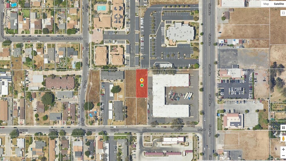 Holly Dr & Sierra Lot D ave, Fontana, CA for sale - Primary Photo - Image 1 of 2