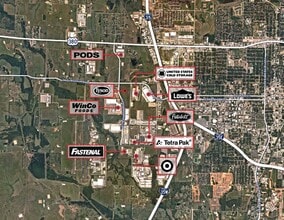 920 S Western Blvd, Denton, TX - AERIAL  map view