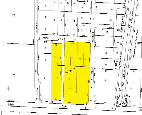 7245-7281 Bryan Dairy Rd, Largo, FL for rent - Plat Map - Image 2 of 24