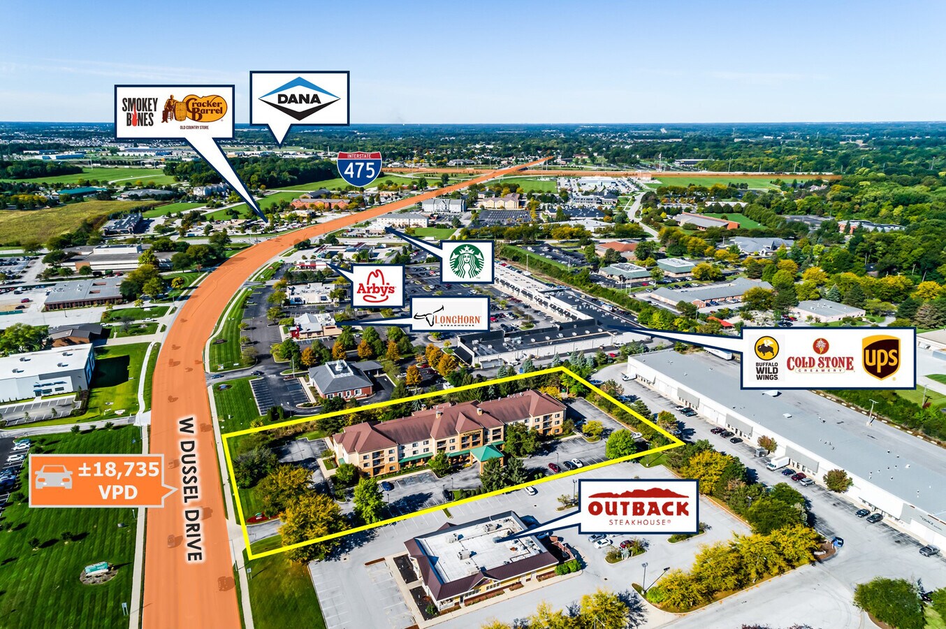 415 W Dussel Dr, Maumee 43537 UK