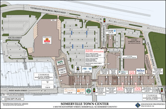 100 Veterans Memorial Dr W, Somerville, NJ for rent Site Plan- Image 1 of 1