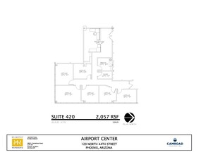 120 N 44th St, Phoenix, AZ for rent Floor Plan- Image 1 of 1