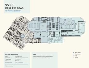 9955 Mesa Rim Rd, San Diego, CA for rent Floor Plan- Image 1 of 12