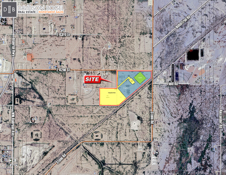 E 42nd Lane & Stone Rd, Fort Stockton, TX for sale - Aerial - Image 2 of 9