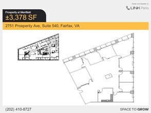 2701 Prosperity Ave, Merrifield, VA for rent Floor Plan- Image 2 of 2