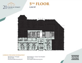 21 Church St, Rockville, MD for rent Floor Plan- Image 2 of 2