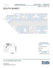 1990 S Bundy Dr, Los Angeles, CA to rent Floor Plan- Image 2 of 12