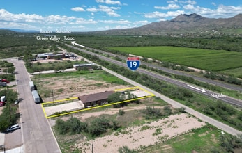 1157 Circulo Mercado, Nogales, AZ - AERIAL  map view