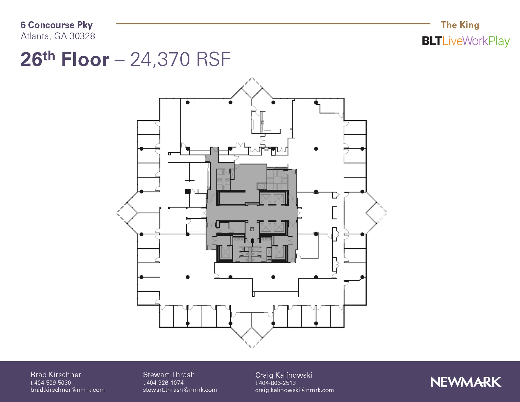 6 Concourse Pky NE, Atlanta, GA to rent Floor Plan- Image 1 of 1