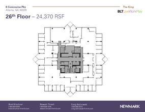 6 Concourse Pky NE, Atlanta, GA to rent Floor Plan- Image 1 of 1
