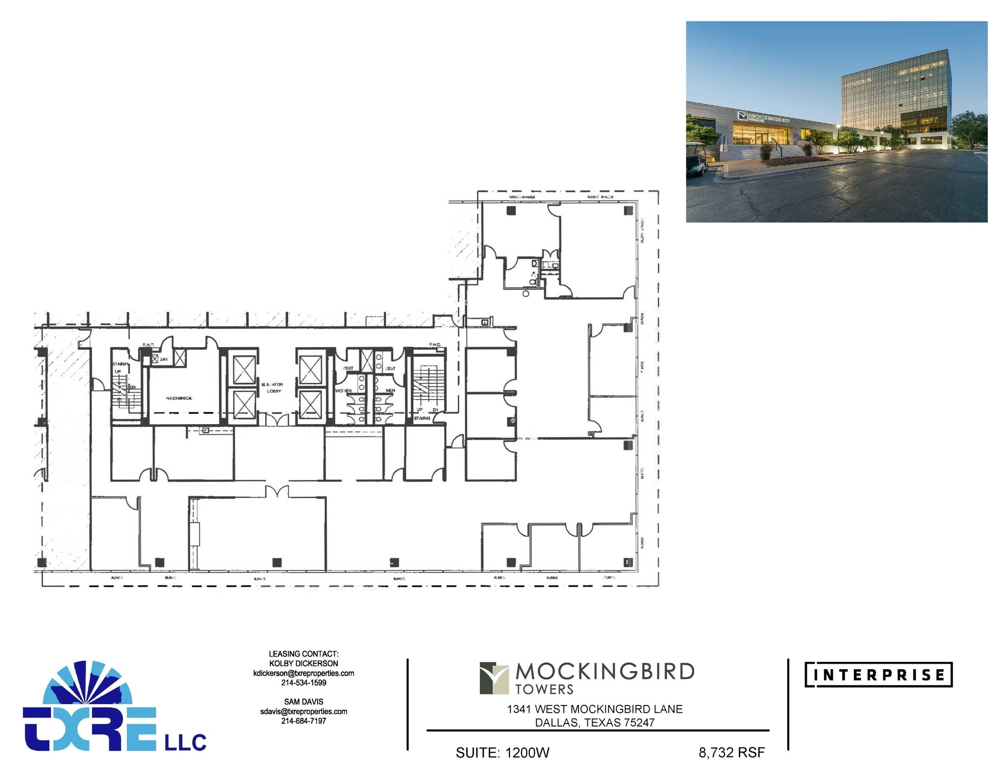 1341 W Mockingbird Ln, Dallas, TX to rent Floor Plan- Image 1 of 1