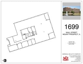 1699 Wall St, Mount Prospect, IL to rent Site Plan- Image 1 of 1