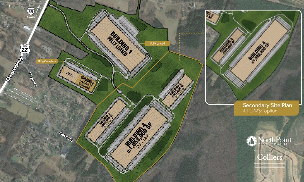 2116 Chesnee Hwy, Spartanburg, SC to rent - Building Photo - Image 2 of 7