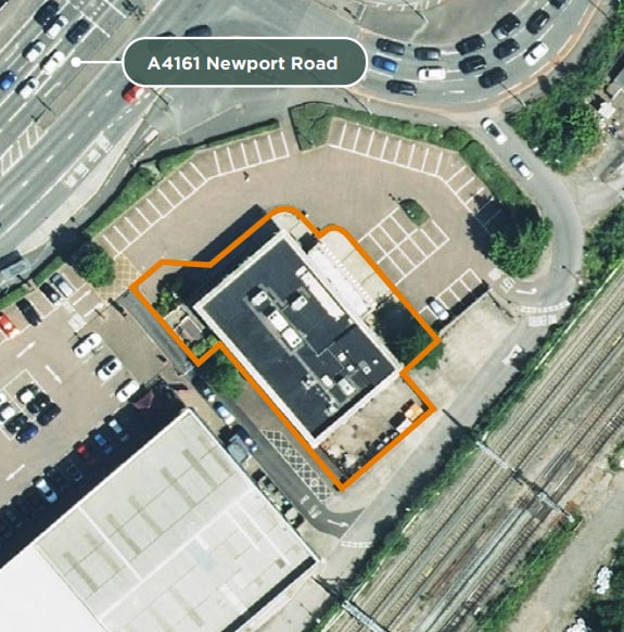 7 Newport Rd, Cardiff to rent Site Plan- Image 1 of 1