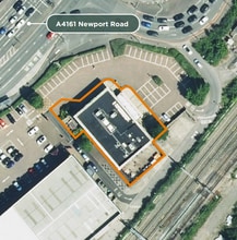 7 Newport Rd, Cardiff to rent Site Plan- Image 1 of 1