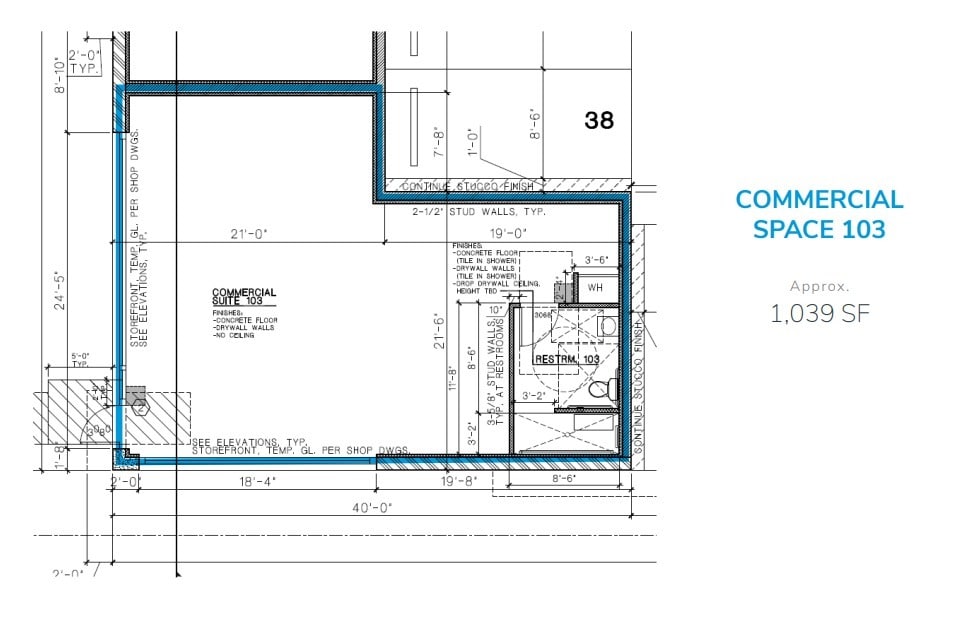 1602 S Coast Hwy, Oceanside, CA 92054 - Unit 103 -  - Floor Plan - Image 1 of 1