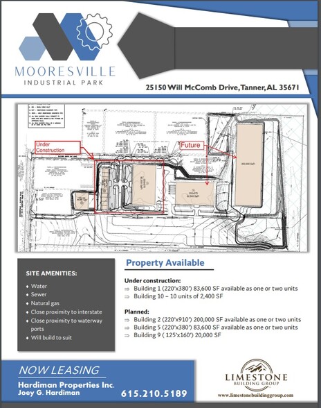 25150 & Mooresville Road, Tanner, AL for rent - Building Photo - Image 2 of 2