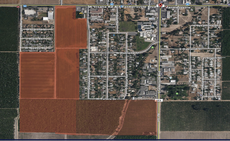 W Visalia Rd, Farmersville, CA for sale - Primary Photo - Image 1 of 1