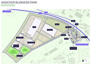 Andover Business Park, Andover for rent Site Plan- Image 2 of 2