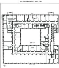 122 S Michigan Ave, Chicago, IL to rent Floor Plan- Image 1 of 1