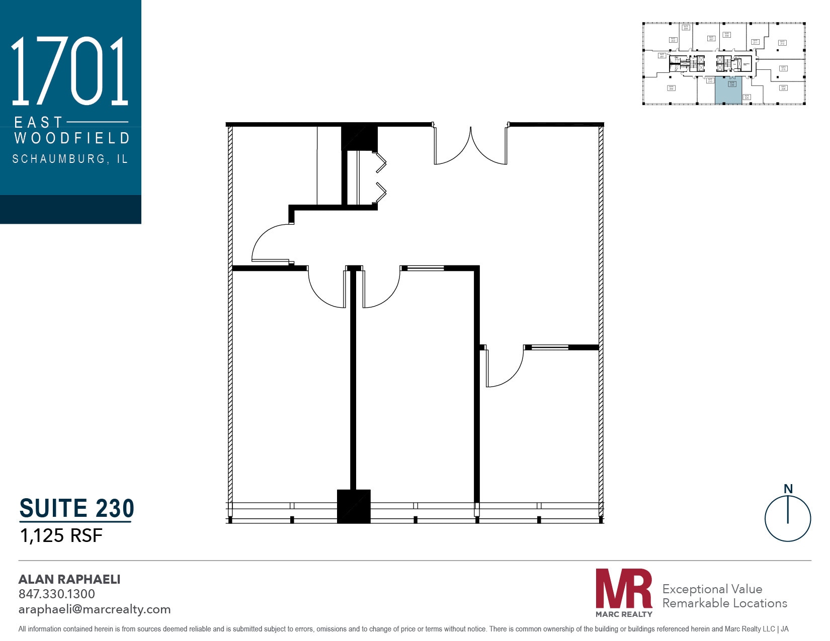 1701 E Woodfield Rd, Schaumburg, IL to rent Floor Plan- Image 1 of 1