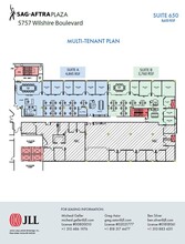 5757 Wilshire Blvd, Los Angeles, CA for rent Floor Plan- Image 1 of 2